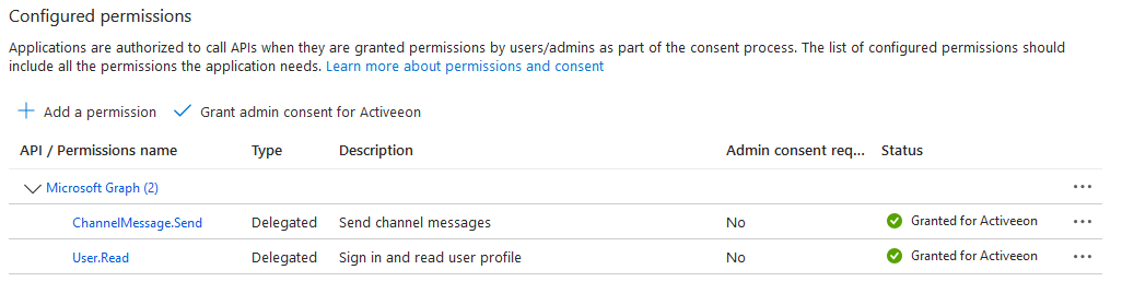 microsoft app api permission